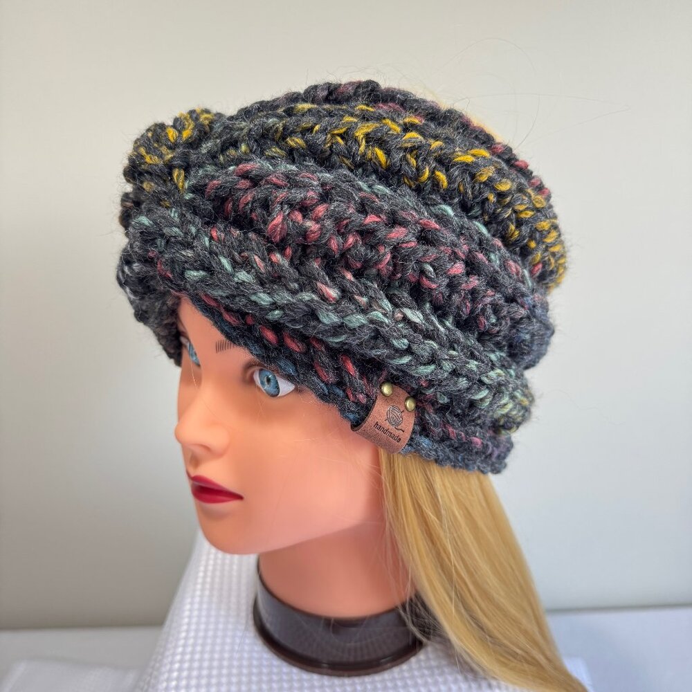 HANDMADE Chunky Twist Ribbed Crochet Ear Warmer Headband